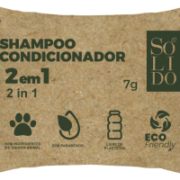 Shampoo e Condicionador 2x1 em barra 7g