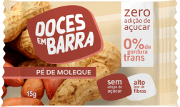 DOCES EM BARRA - PÉ DE MOLEQUE