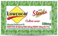 Lowçucar co stevia 500mg